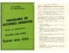 Programa de acciones urge...